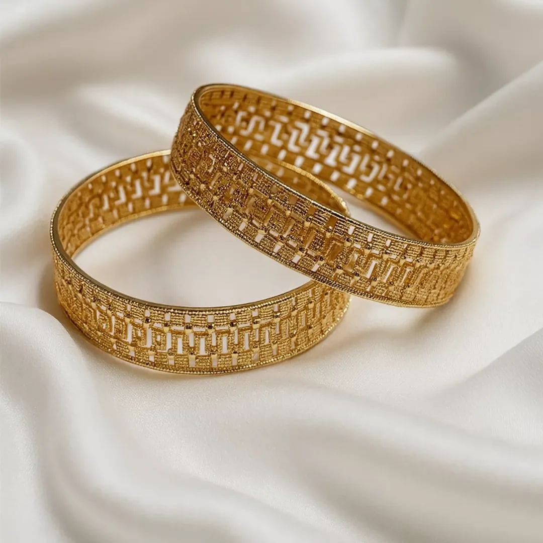 Gold plated Bangles