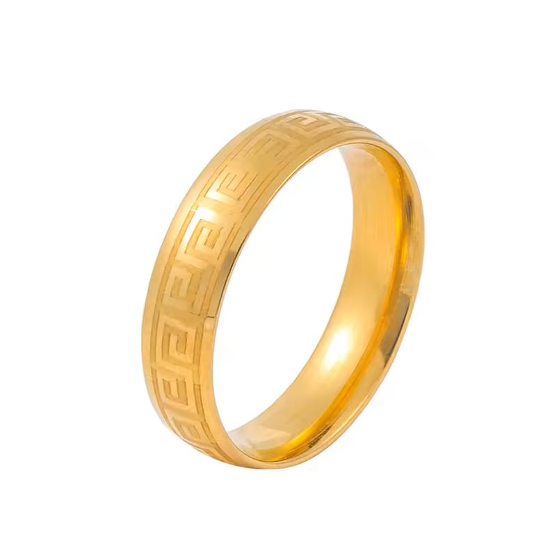 Imperial Gold Ring Pair