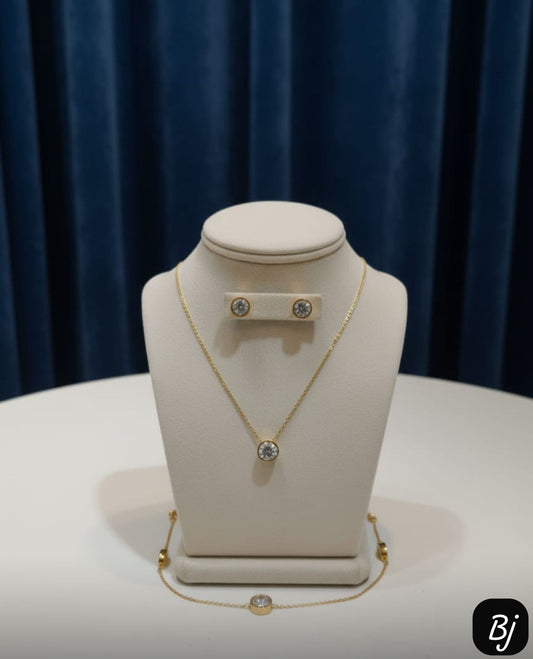 Solitaire Trinity Set