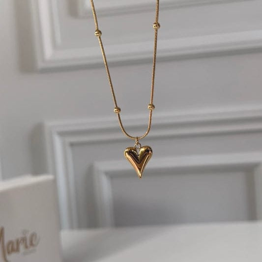 Heart Gold Necklace