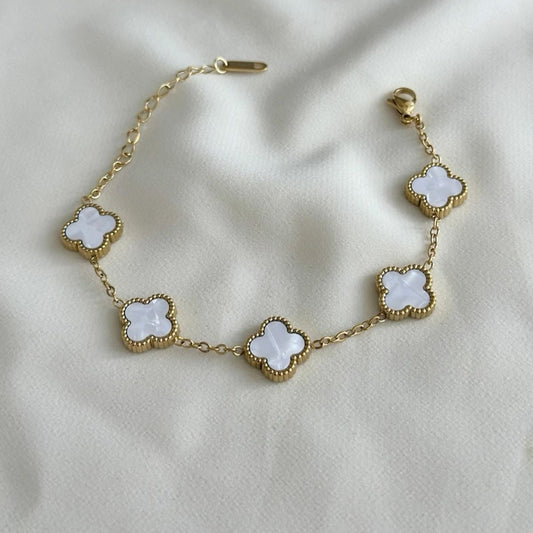 White Clover Bracelet