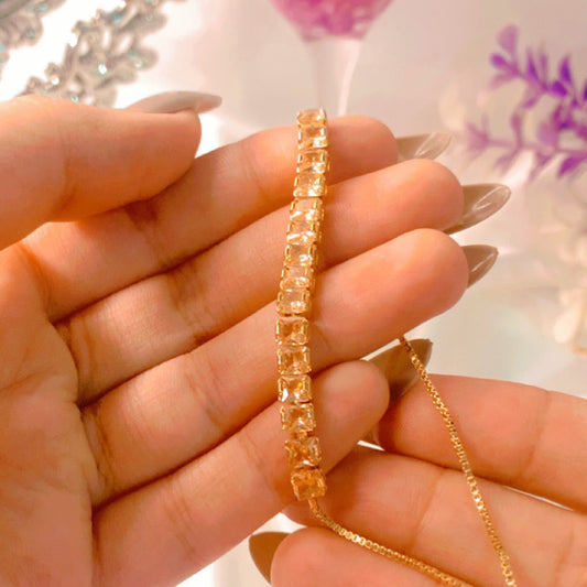 Trendy adjustable bracelet for women, lightweight and durable wrist accessory.