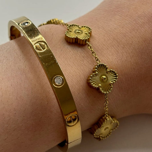 Duo combo clover + cartier
