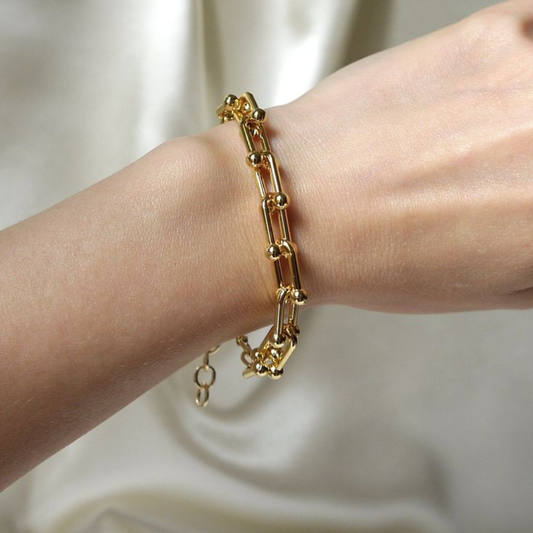 Paper Clip Bracelet