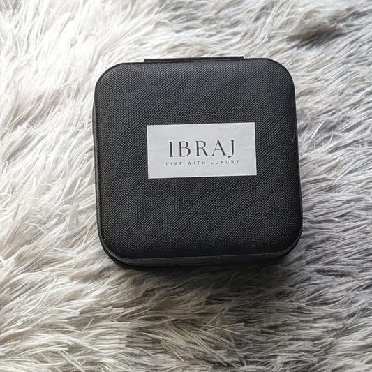 Store your jewellery in style with the Ibraj Luxury Jewellery Box. Premium design, travel-friendly, secure zip closure. Flat 70% OFF – limited stock.