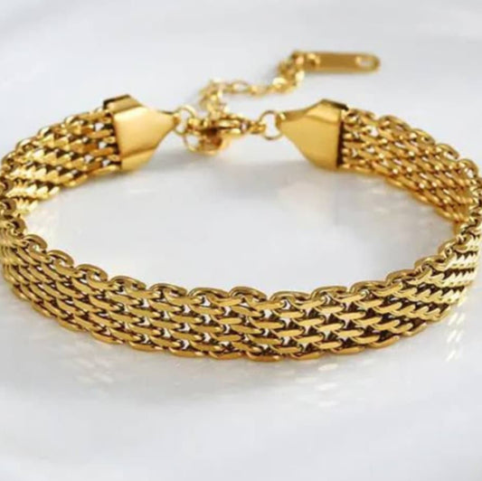 Modern Fashion and Trendy Mesh Bracelet 