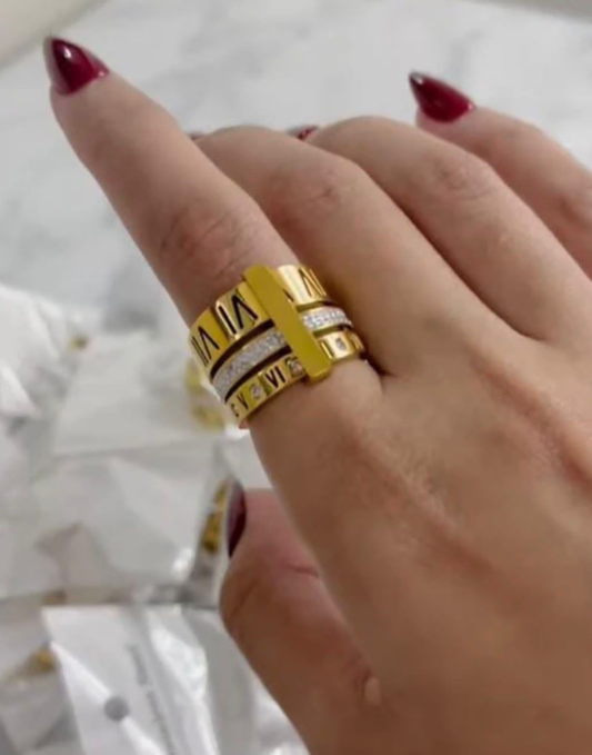 3-Tier Roman Ring