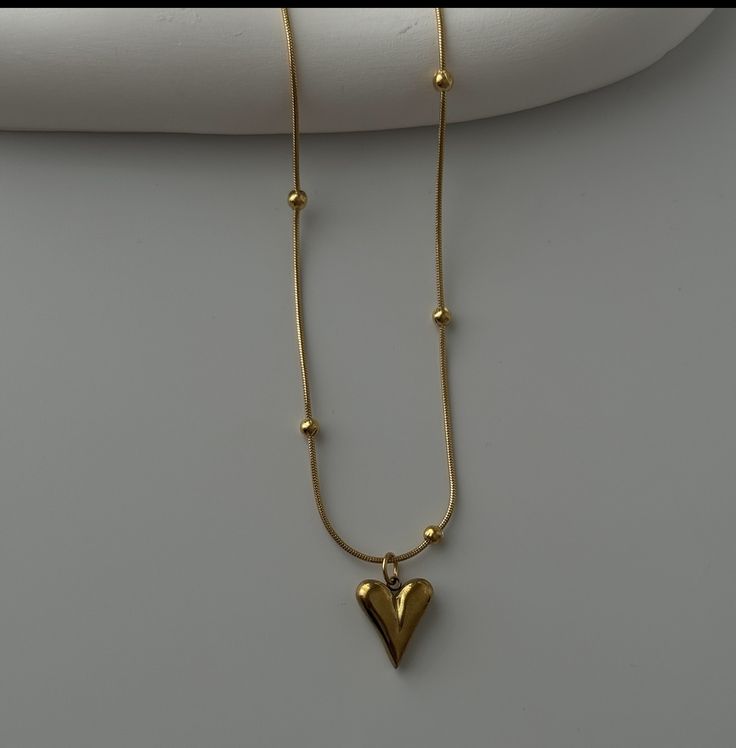 Heart Gold Necklace