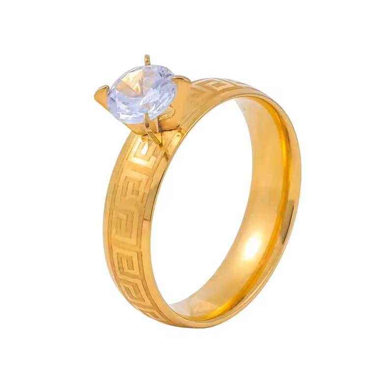 Imperial Gold Ring Pair