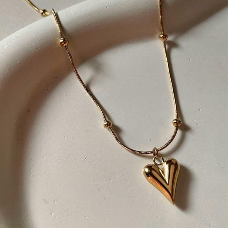 Heart Gold Necklace