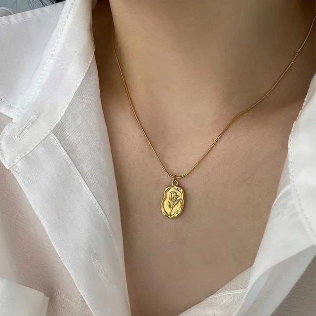 Golden Tulip Pendant