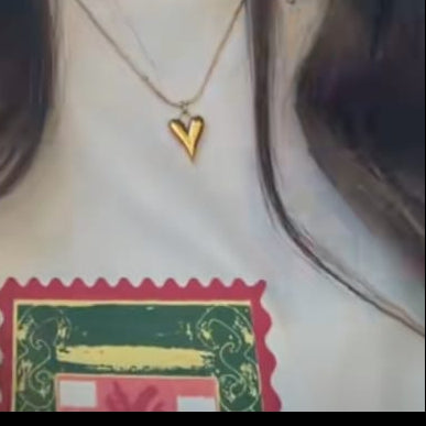 Heart Gold Necklace