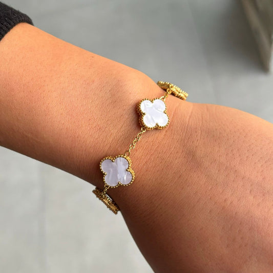 Elegant White van cleaf Bracelet