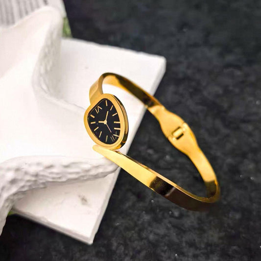 Easy-to-wear bangle design – fits comfortably on your wrist